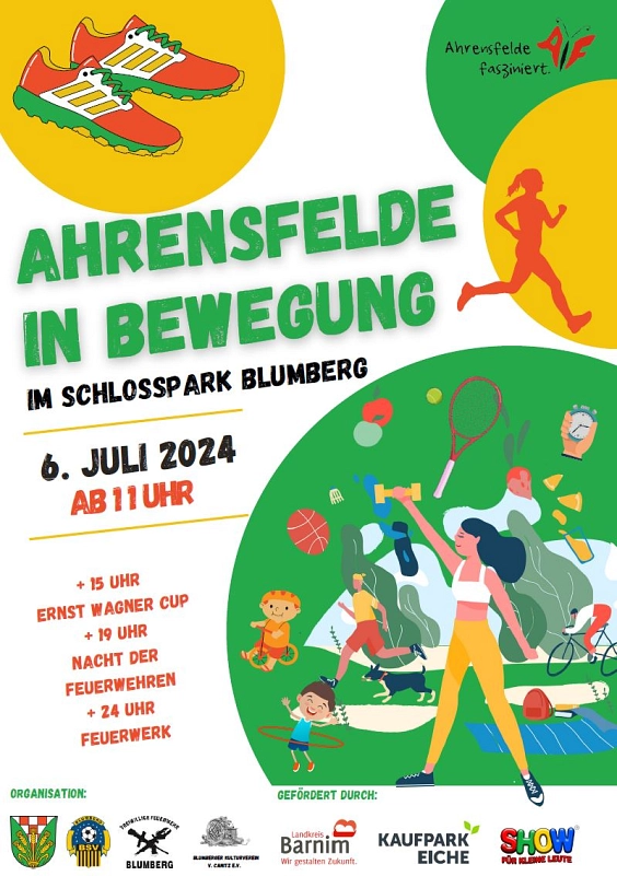 AiB 2024 Plakat © Gemeinde Ahrensfelde